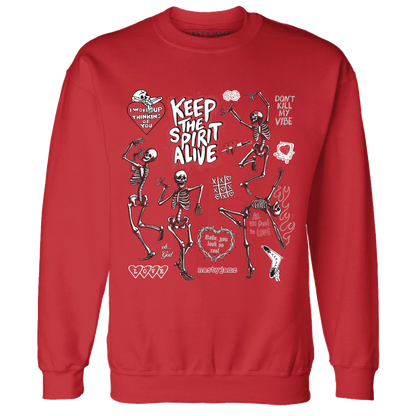 Black-Toe-Reimagined-Red-White-1s-Sweatshirt-Match-Keep-The-Spirit-Alive