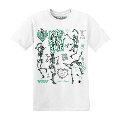 High-OG-Green-Glow-1s-NastyJamz-T-Shirt-Match-Keep-The-Spirit-Alive