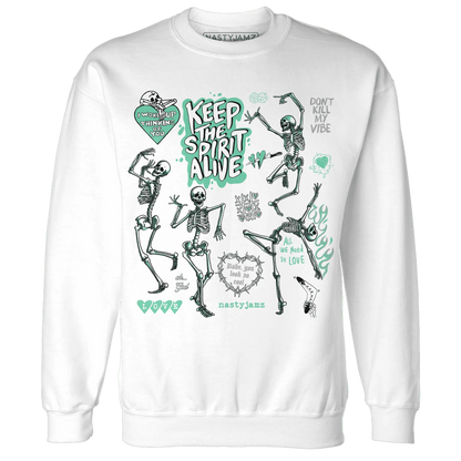 High-OG-Green-Glow-1s-NastyJamz-Sweatshirt-Match-Keep-The-Spirit-Alive