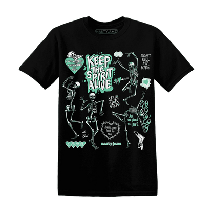 High-OG-Green-Glow-1s-NastyJamz-T-Shirt-Match-Keep-The-Spirit-Alive