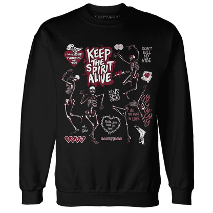 High-White-Team-Red-1s-NastyJamz-Sweatshirt-Match-Keep-The-Spirit-Alive