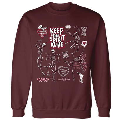 High-White-Team-Red-1s-NastyJamz-Sweatshirt-Match-Keep-The-Spirit-Alive