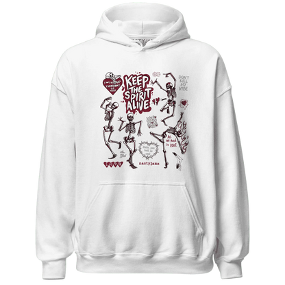 High-White-Team-Red-1s-NastyJamz-Hoodie-Match-Keep-The-Spirit-Alive