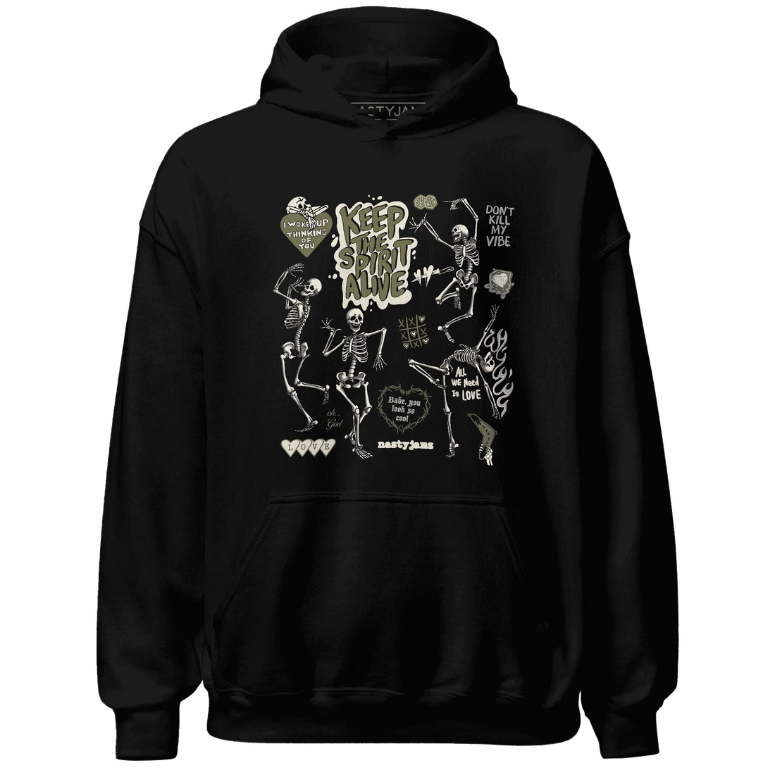 Medium-Olive-1s-NastyJamz-Hoodie-Match-Keep-The-Spirit-Alive