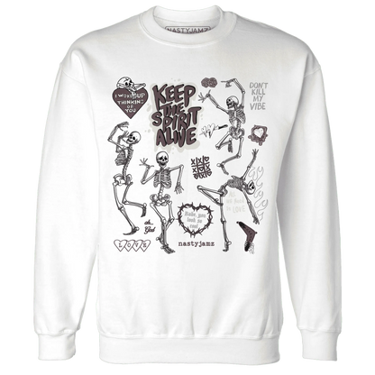 Burgundy-Crush-3s-NastyJamz-Sweatshirt-Match-Keep-The-Spirit-Alive