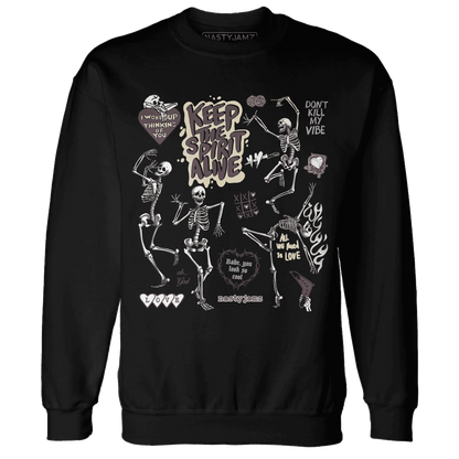 Burgundy-Crush-3s-NastyJamz-Sweatshirt-Match-Keep-The-Spirit-Alive