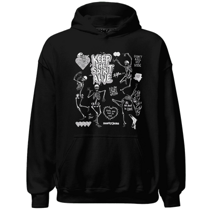 Cement-Grey-3s-NastyJamz-Hoodie-Match-Keep-The-Spirit-Alive