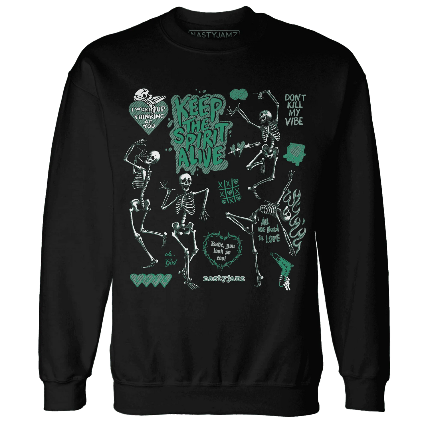 Nina-CN-Abney-3s-NastyJamz-Sweatshirt-Match-Keep-The-Spirit-Alive