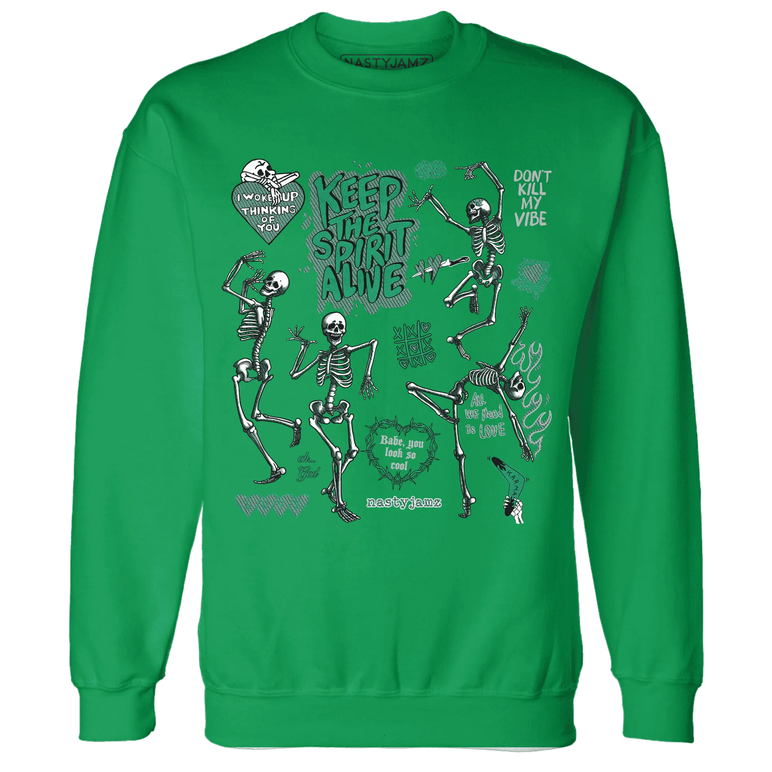 Nina-CN-Abney-3s-NastyJamz-Sweatshirt-Match-Keep-The-Spirit-Alive
