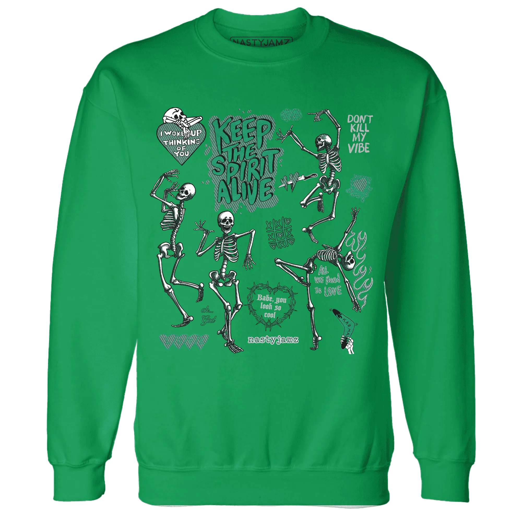 Nina-CN-Abney-3s-NastyJamz-Sweatshirt-Match-Keep-The-Spirit-Alive