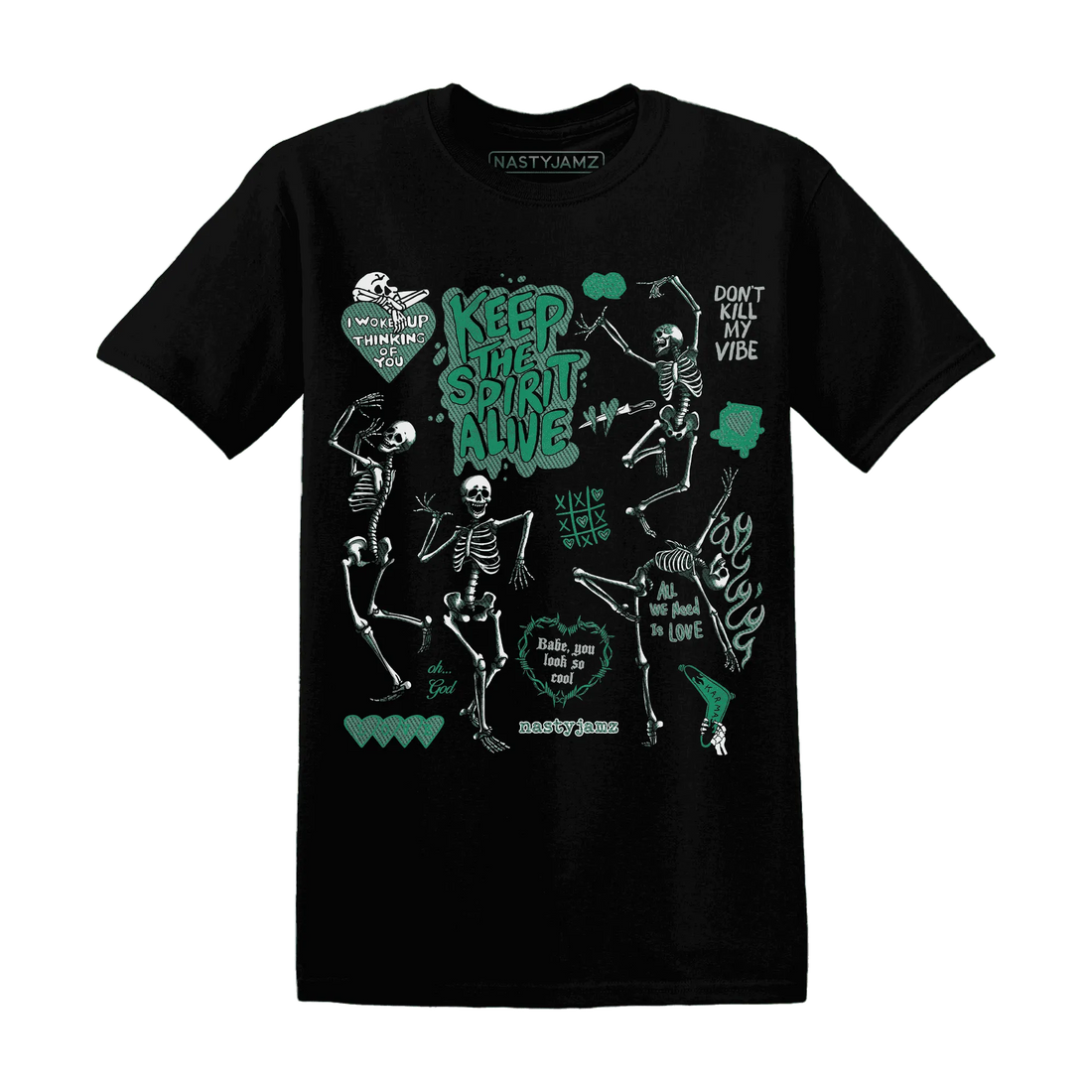 Nina-CN-Abney-3s-NastyJamz-T-Shirt-Match-Keep-The-Spirit-Alive