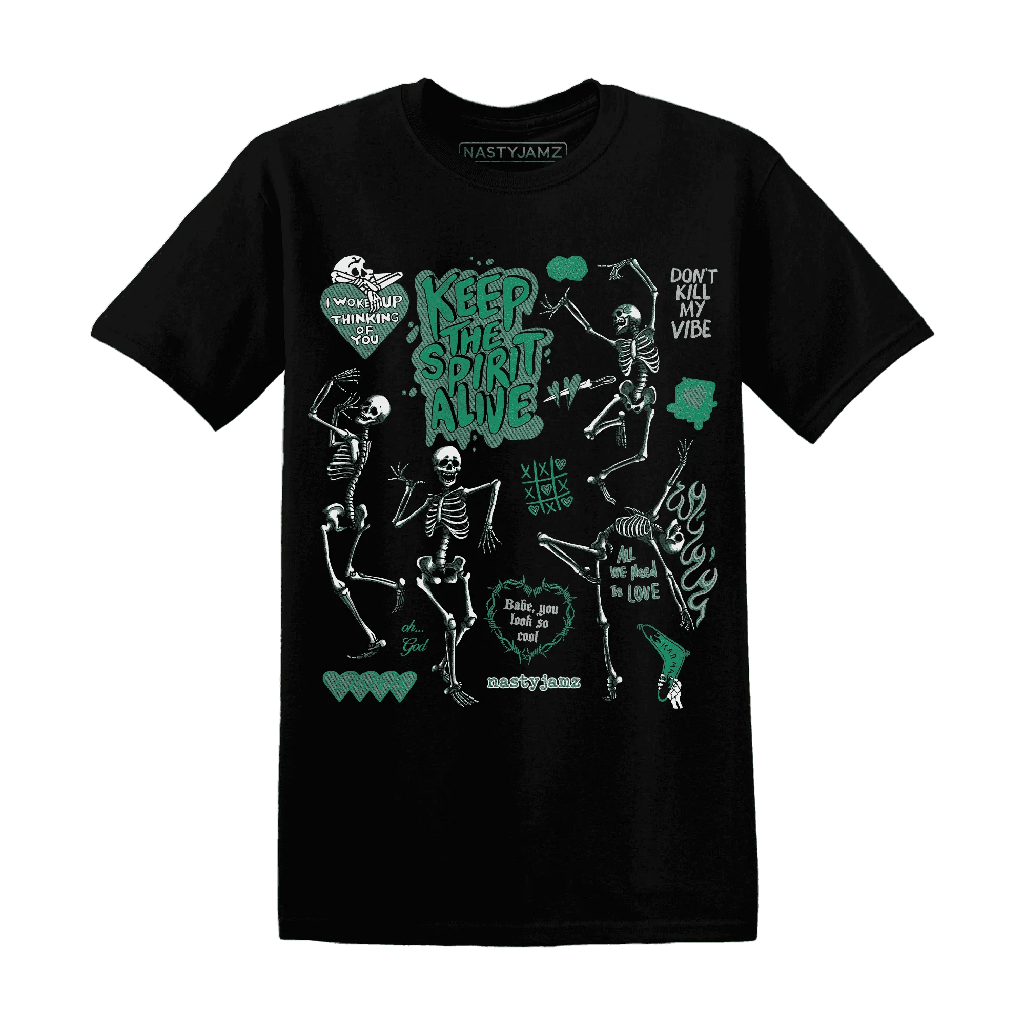 Nina-CN-Abney-3s-NastyJamz-T-Shirt-Match-Keep-The-Spirit-Alive