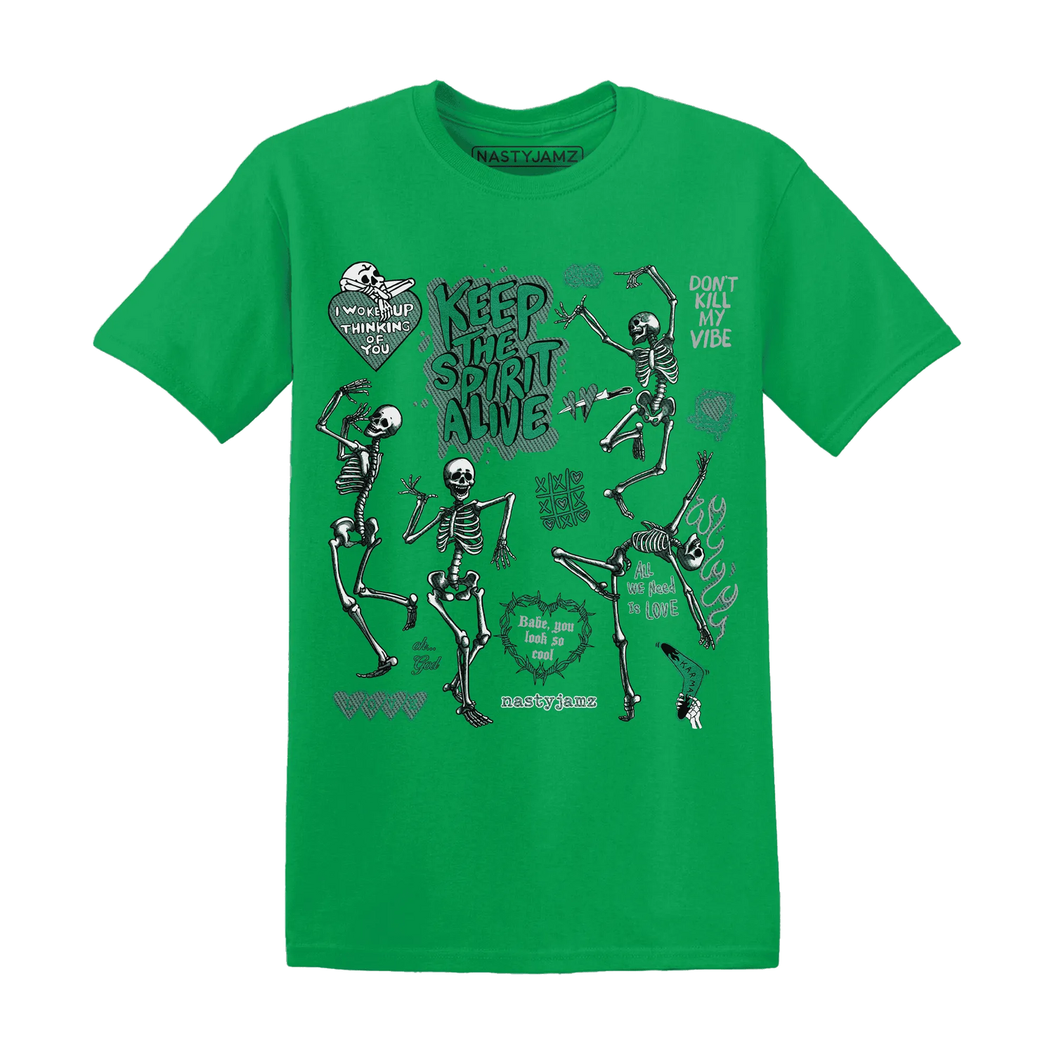 Nina-CN-Abney-3s-NastyJamz-T-Shirt-Match-Keep-The-Spirit-Alive