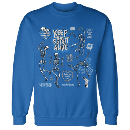 Industrial-Blue-4s-NastyJamz-Sweatshirt-Match-Keep-The-Spirit-Alive