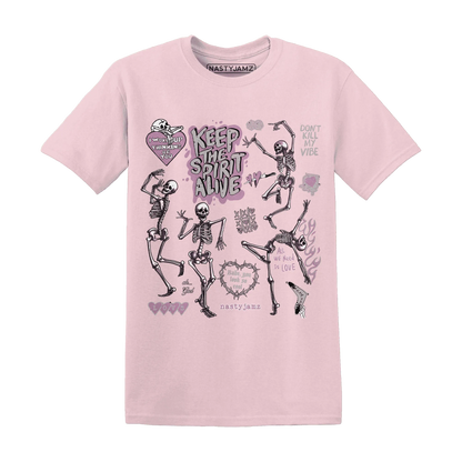 Orchid-Neutral-Grey-Black-White-4s-T-Shirt-Match-Keep-The-Spirit-Alive