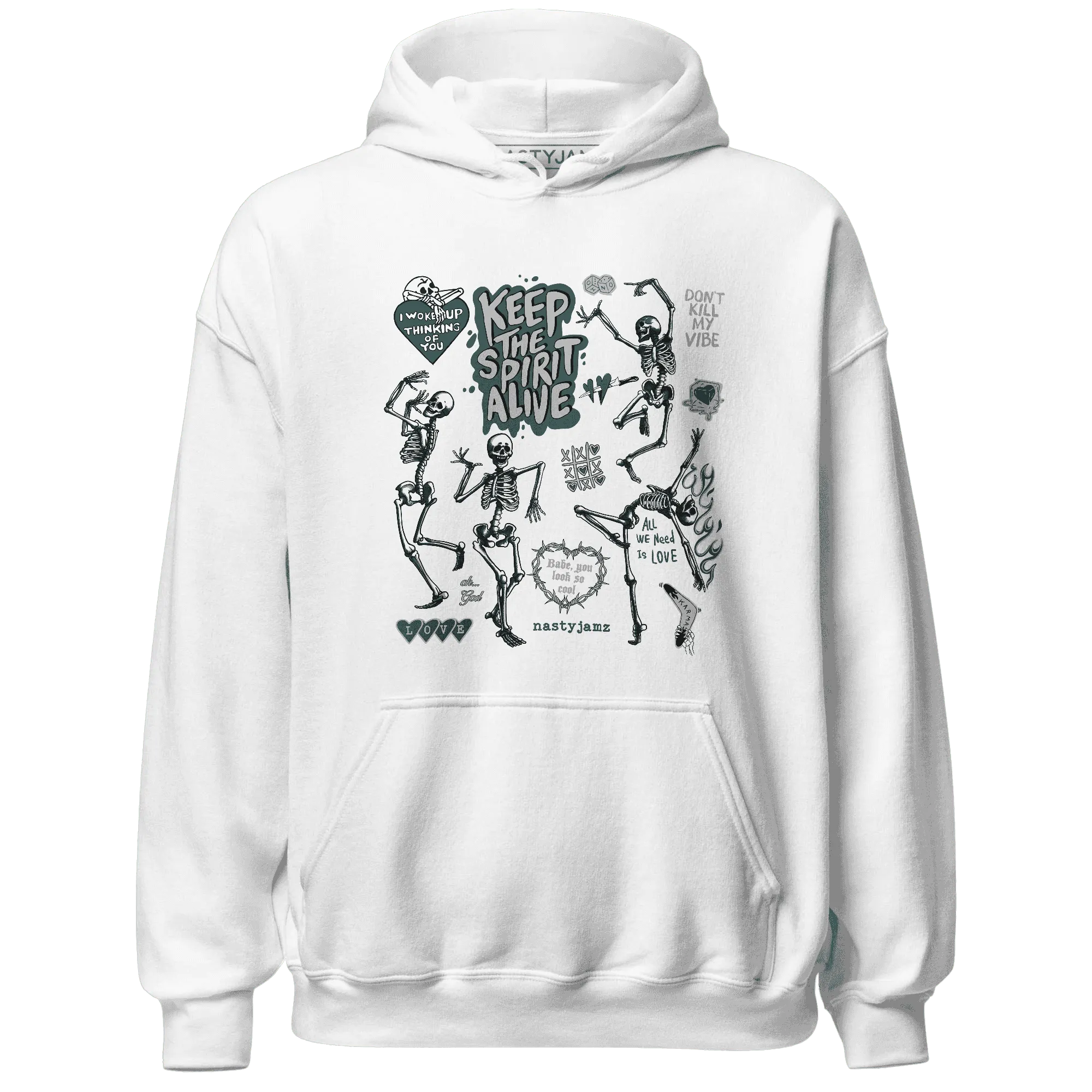 Oxidized-Green-4s-NastyJamz-Hoodie-Match-Keep-The-Spirit-Alive