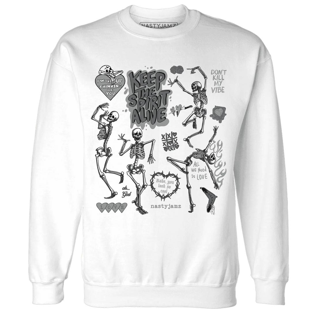 Paris-Cement-Olympics-4s-NastyJamz-Sweatshirt-Match-Keep-The-Spirit-Alive
