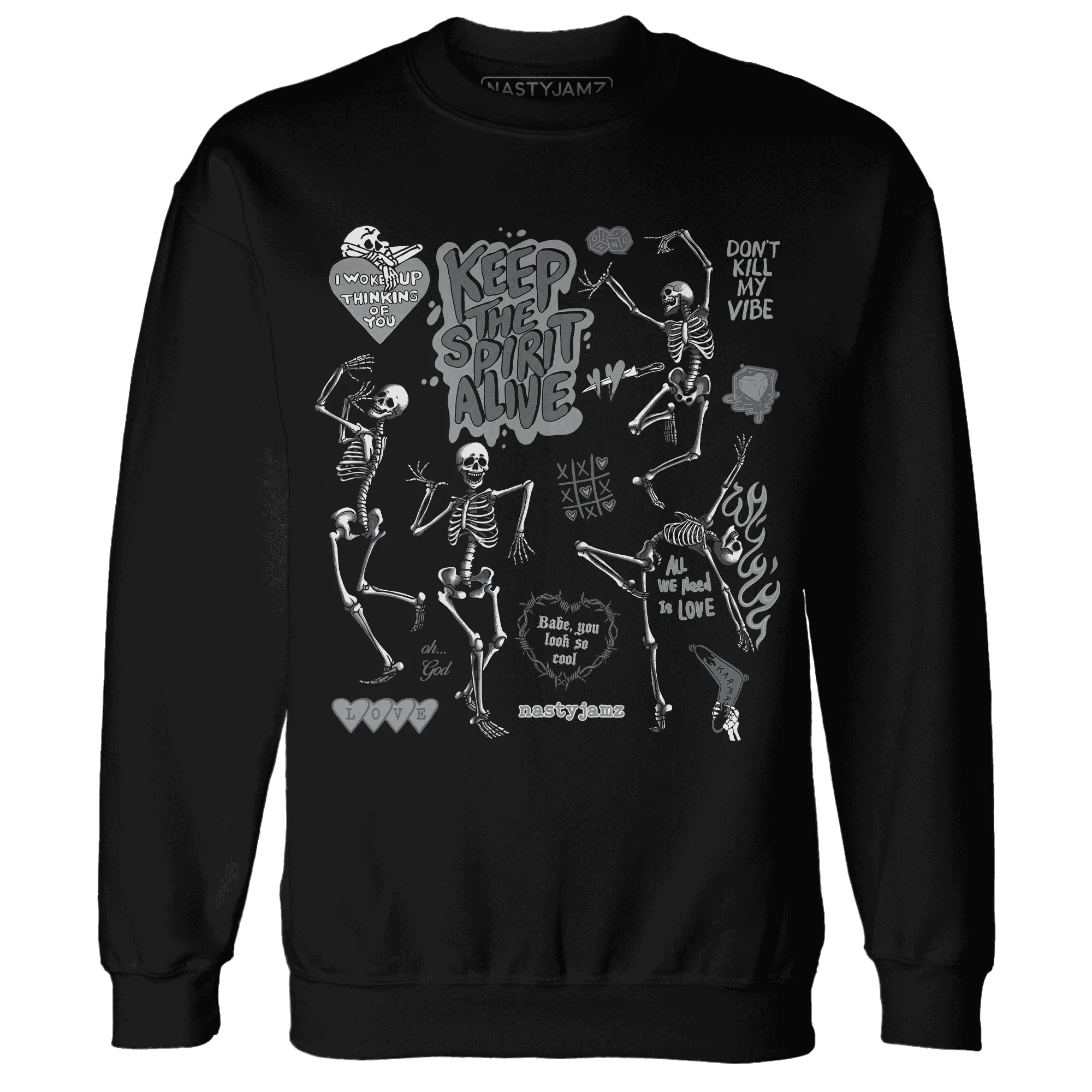 Paris-Cement-Olympics-4s-NastyJamz-Sweatshirt-Match-Keep-The-Spirit-Alive