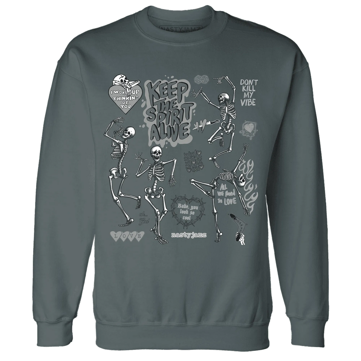 Paris-Cement-Olympics-4s-NastyJamz-Sweatshirt-Match-Keep-The-Spirit-Alive