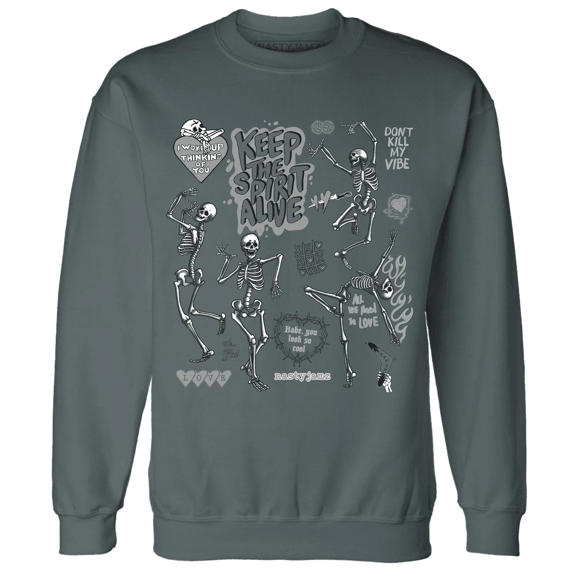 Paris-Cement-Olympics-4s-NastyJamz-Sweatshirt-Match-Keep-The-Spirit-Alive