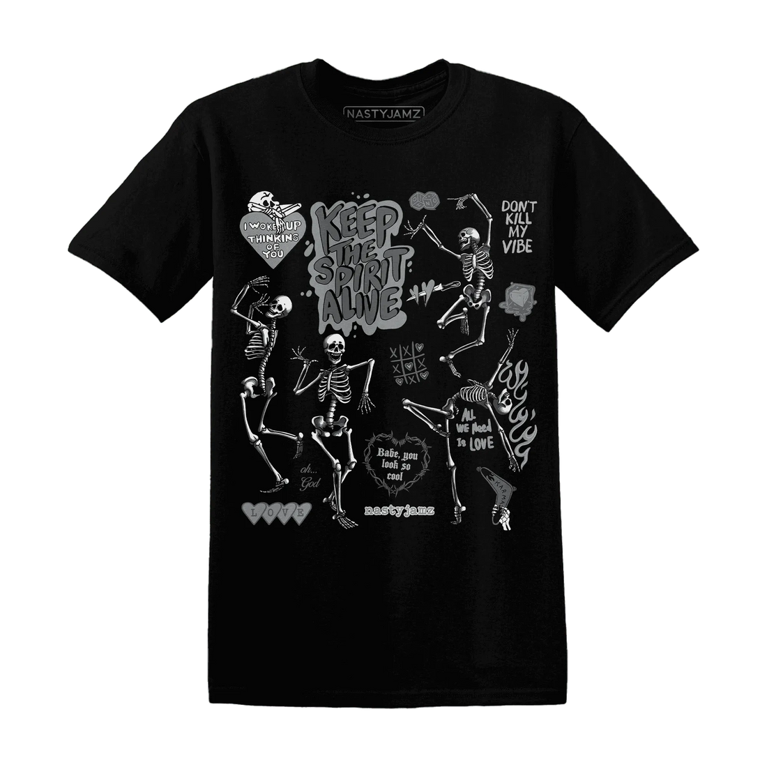 Paris-Cement-Olympics-4s-NastyJamz-T-Shirt-Match-Keep-The-Spirit-Alive