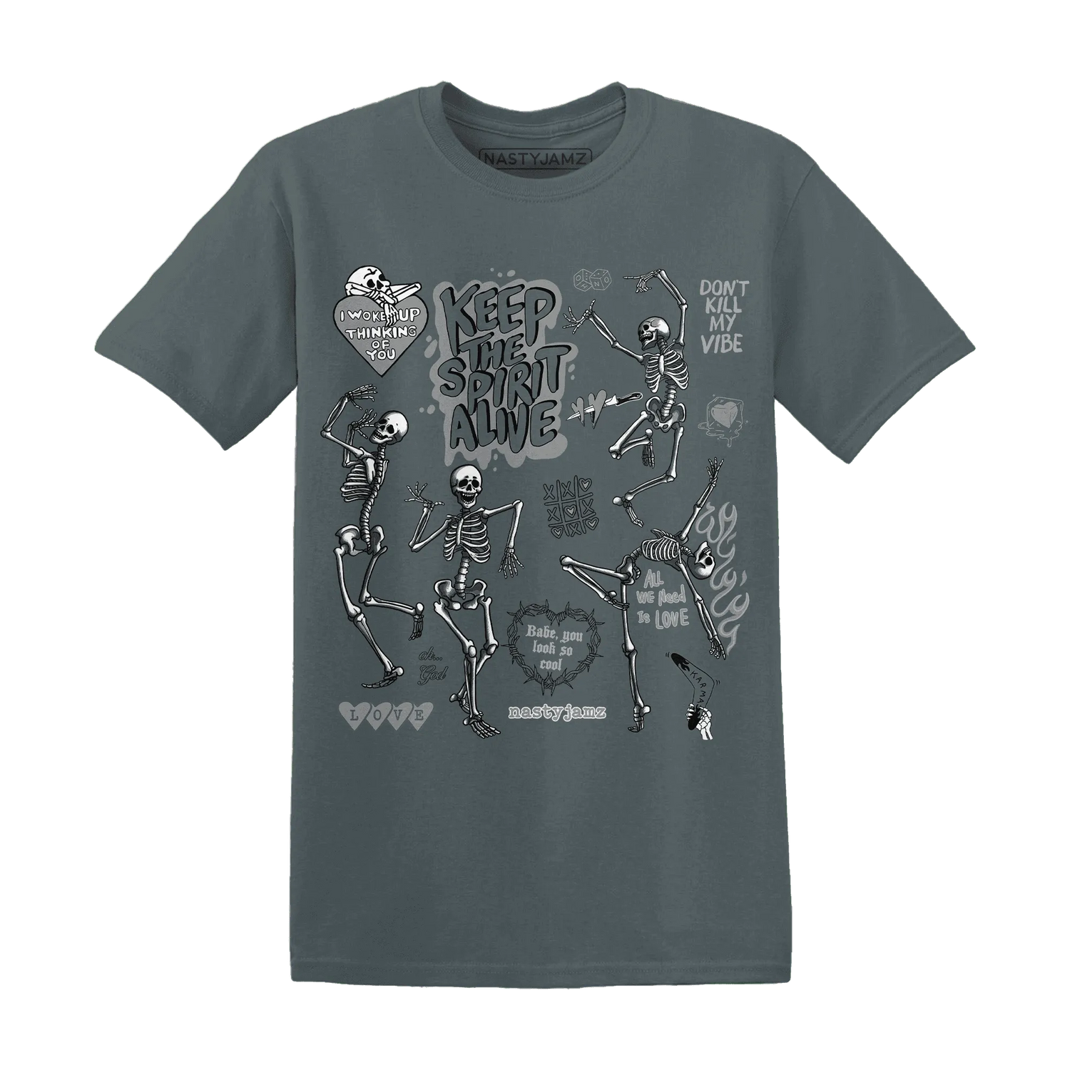 Paris-Cement-Olympics-4s-NastyJamz-T-Shirt-Match-Keep-The-Spirit-Alive