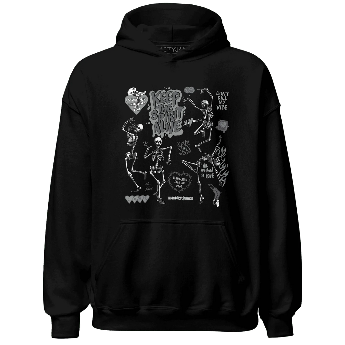 Paris-Cement-Olympics-4s-NastyJamz-Hoodie-Match-Keep-The-Spirit-Alive