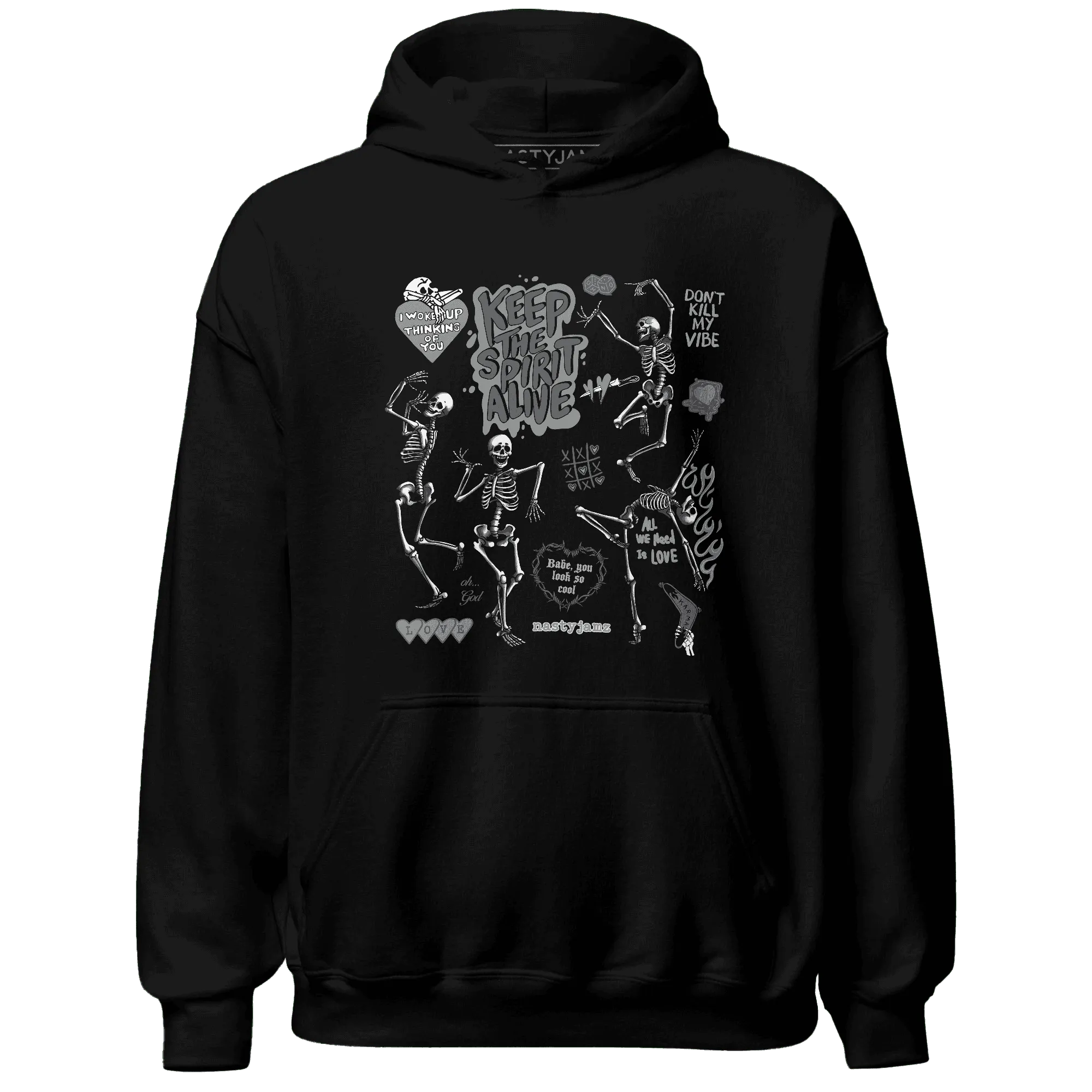 Paris-Cement-Olympics-4s-NastyJamz-Hoodie-Match-Keep-The-Spirit-Alive