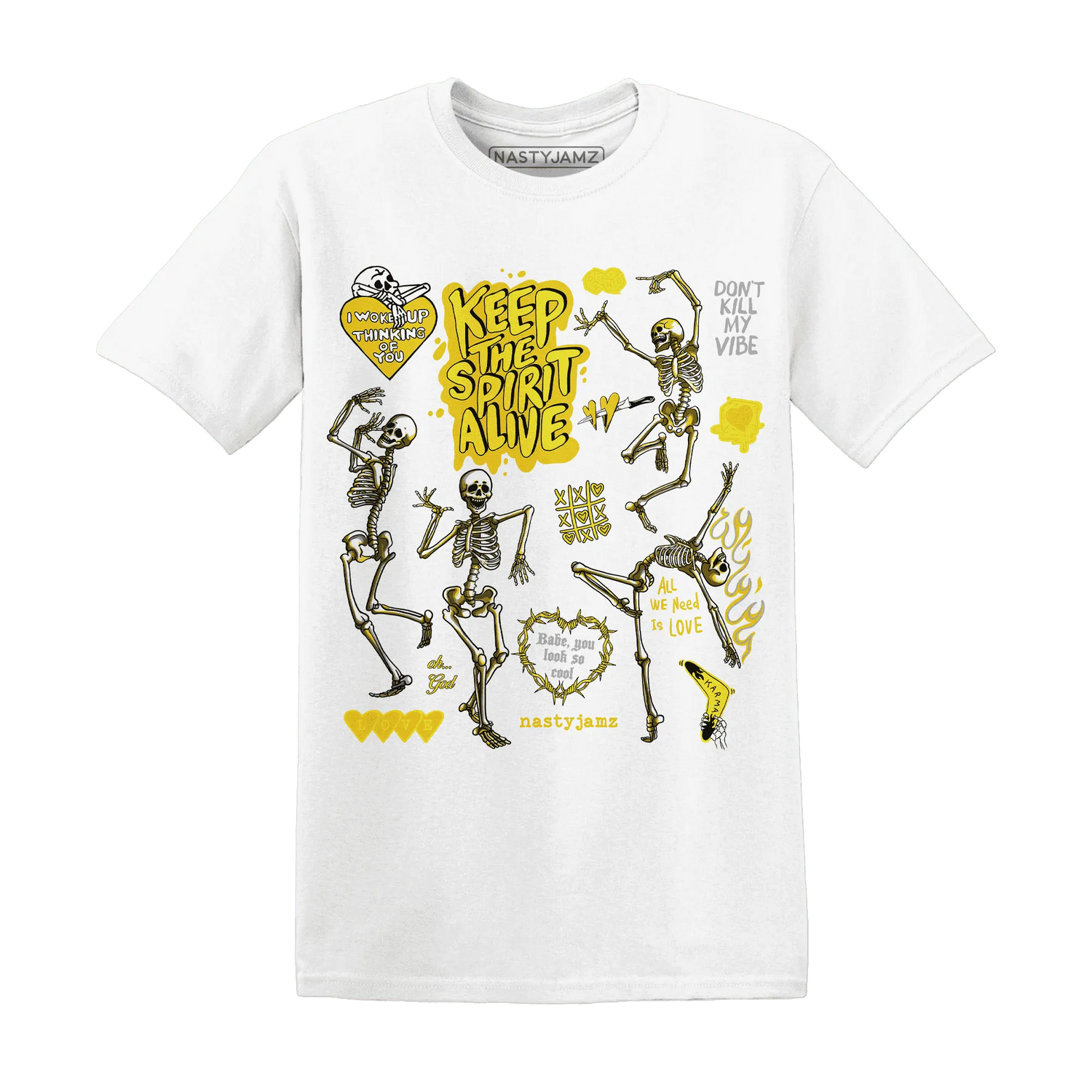 Vivid-Sulfur-4s-NastyJamz-T-Shirt-Match-Keep-The-Spirit-Alive