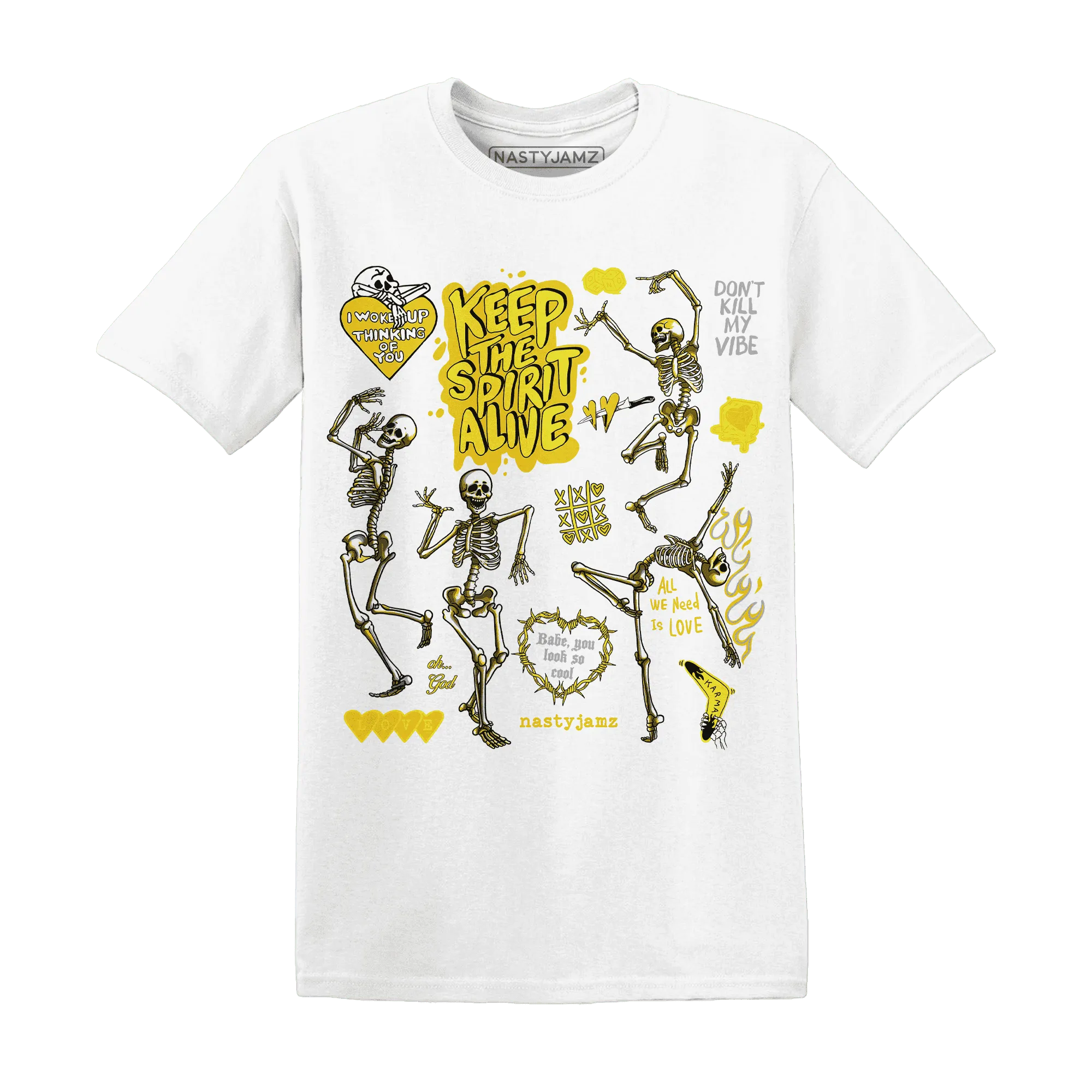 Vivid-Sulfur-4s-NastyJamz-T-Shirt-Match-Keep-The-Spirit-Alive