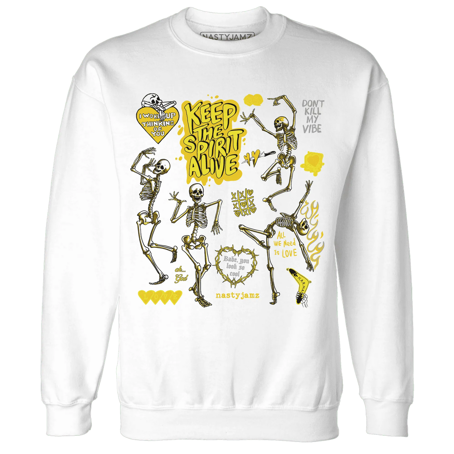 Vivid-Sulfur-4s-NastyJamz-Sweatshirt-Match-Keep-The-Spirit-Alive