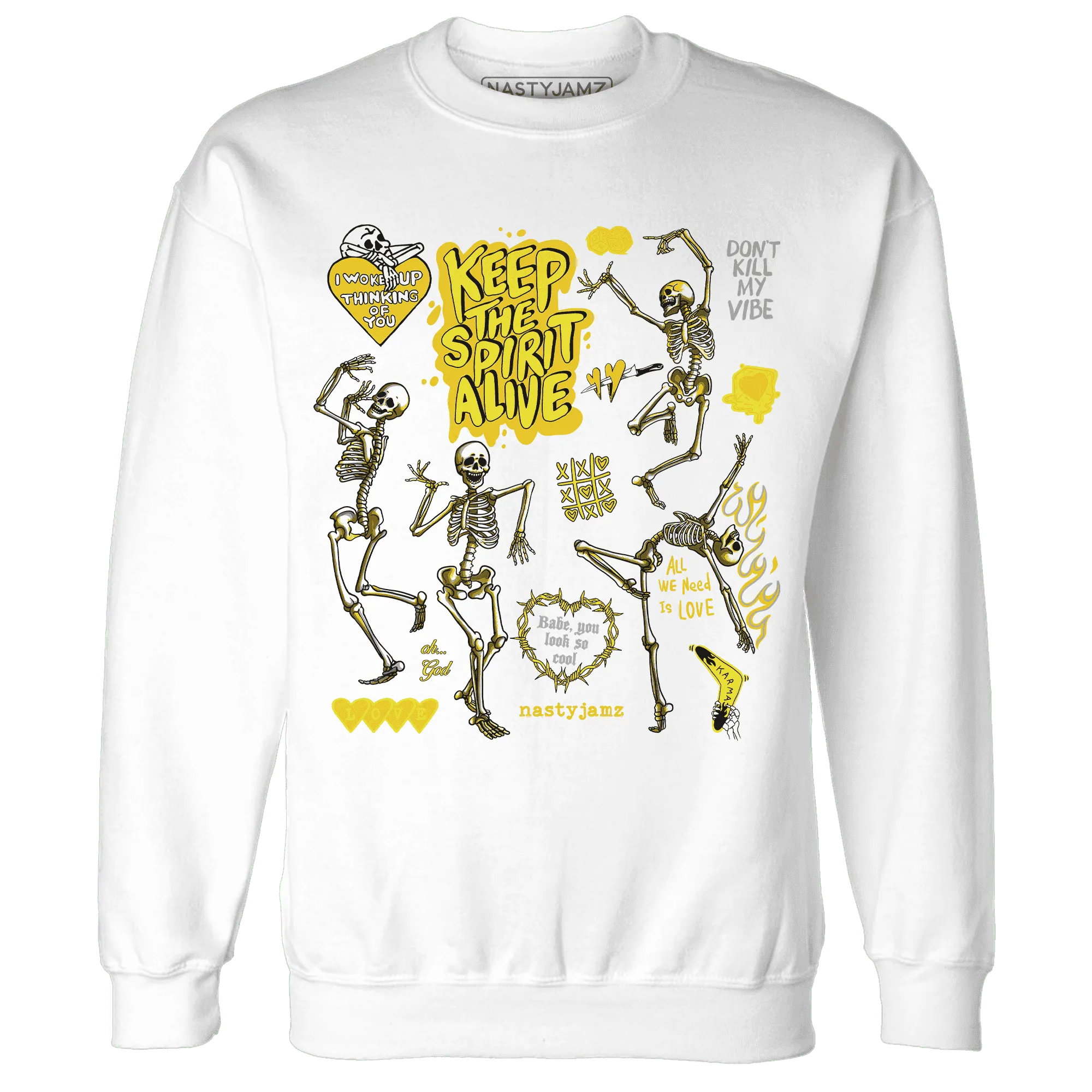 Vivid-Sulfur-4s-NastyJamz-Sweatshirt-Match-Keep-The-Spirit-Alive