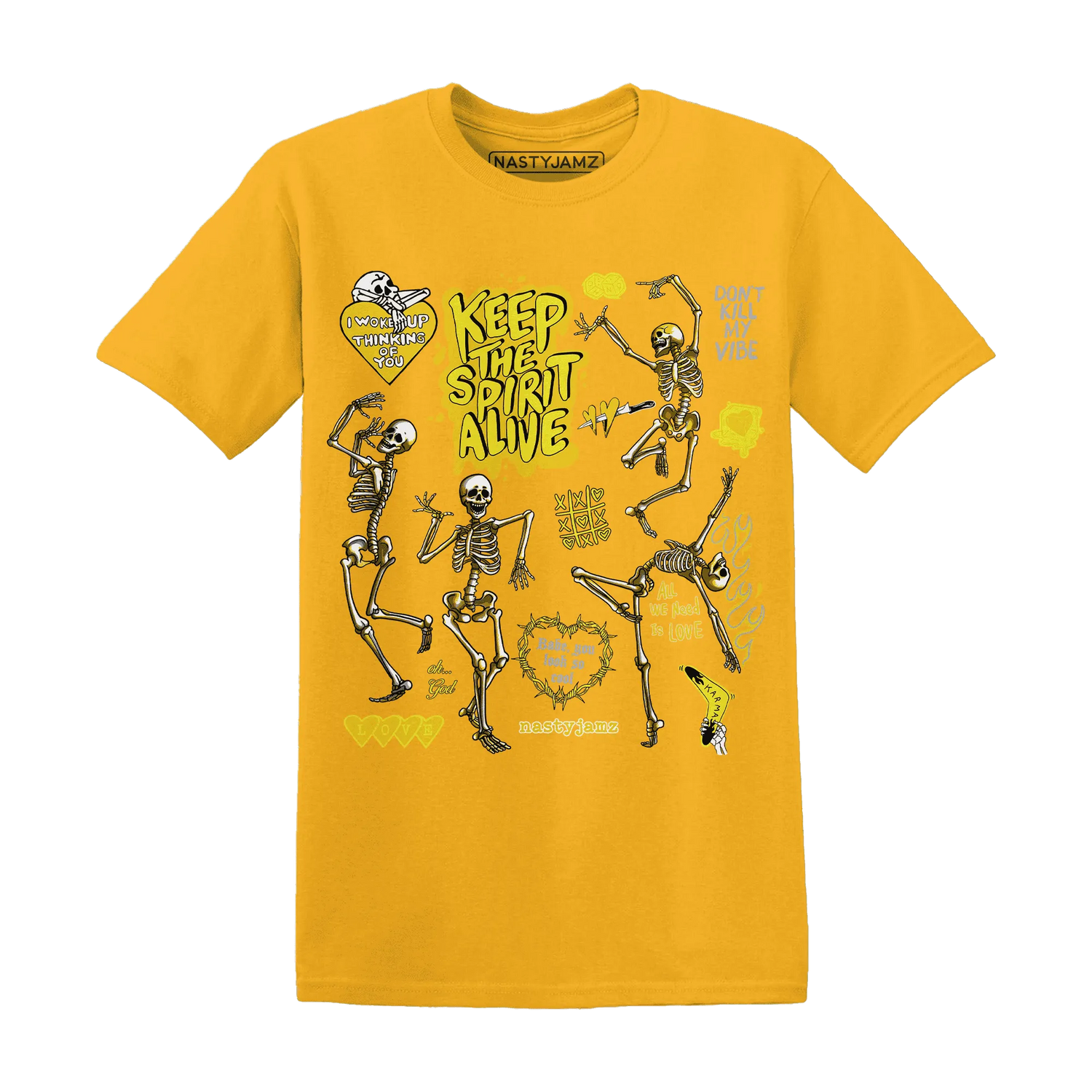 Vivid-Sulfur-4s-NastyJamz-T-Shirt-Match-Keep-The-Spirit-Alive