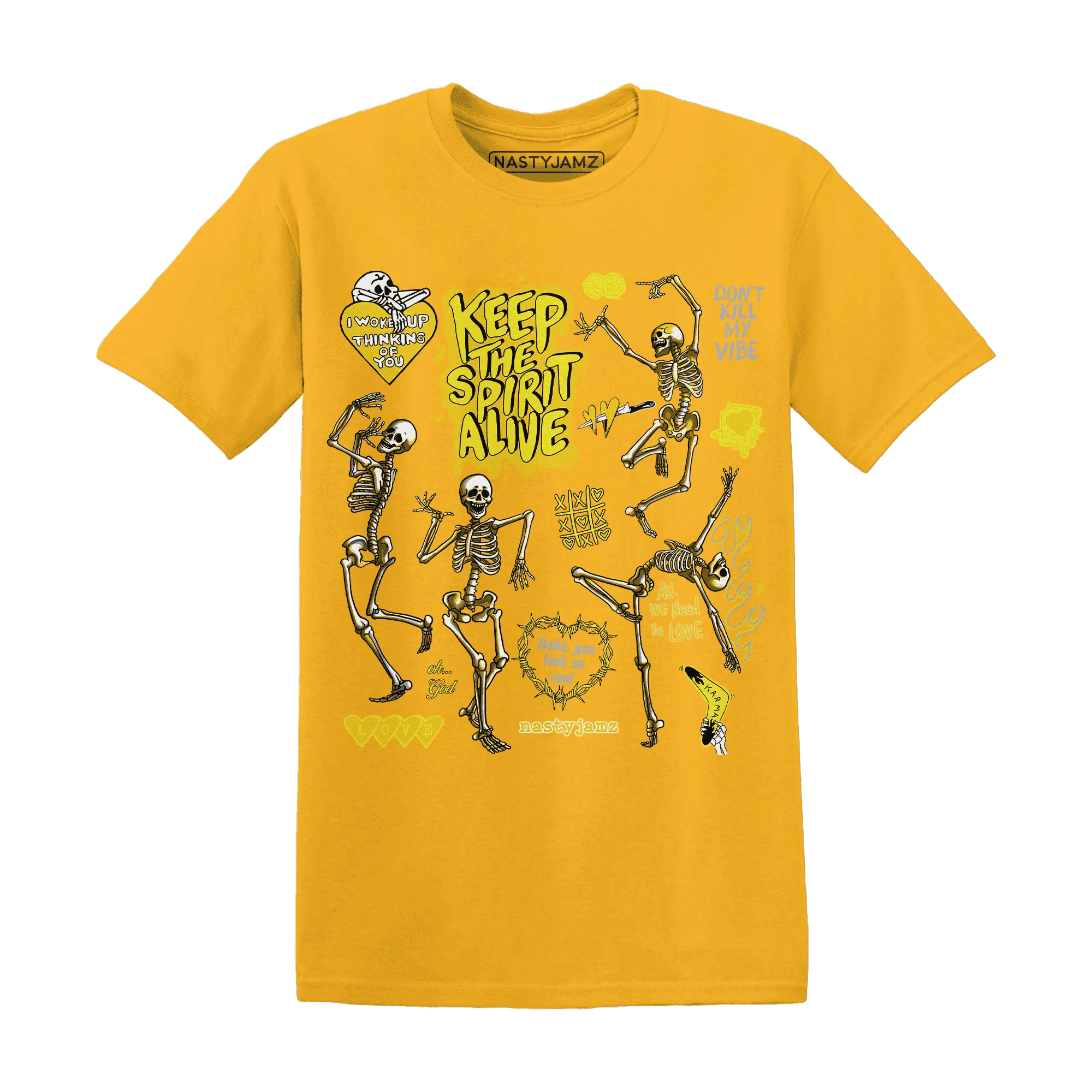 Vivid-Sulfur-4s-NastyJamz-T-Shirt-Match-Keep-The-Spirit-Alive