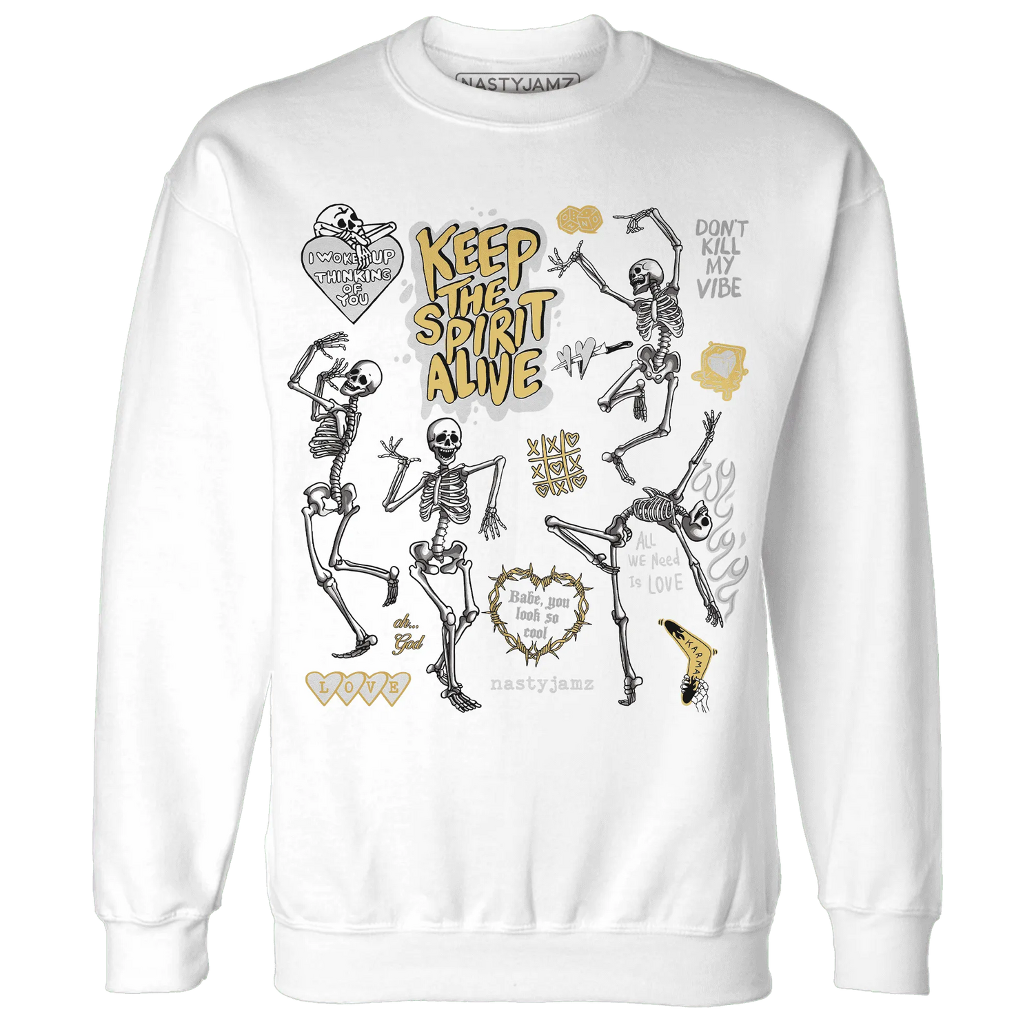 Paris-Cement-Olympics-6s-NastyJamz-Sweatshirt-Match-Keep-The-Spirit-Alive