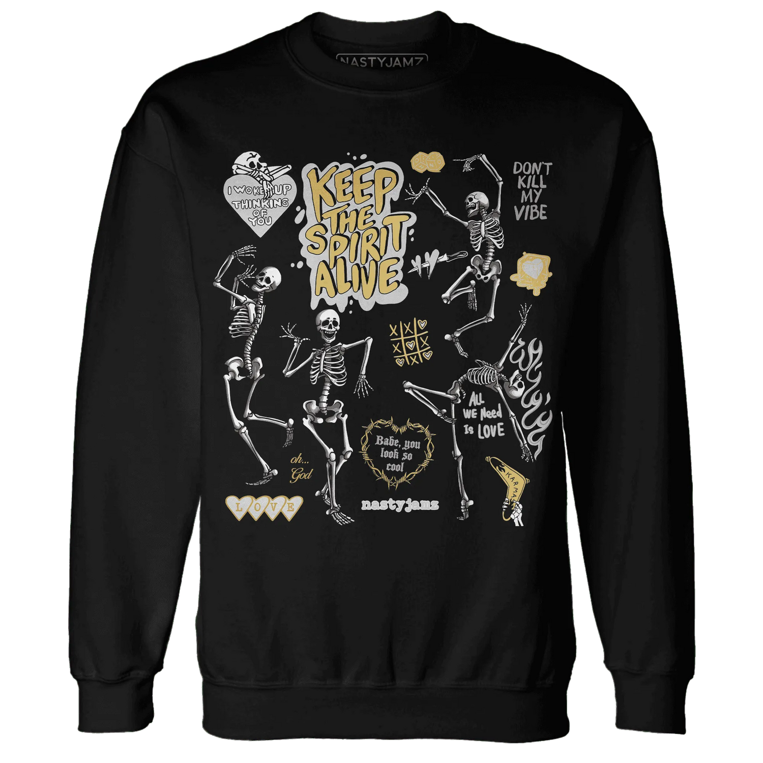Paris-Cement-Olympics-6s-NastyJamz-Sweatshirt-Match-Keep-The-Spirit-Alive