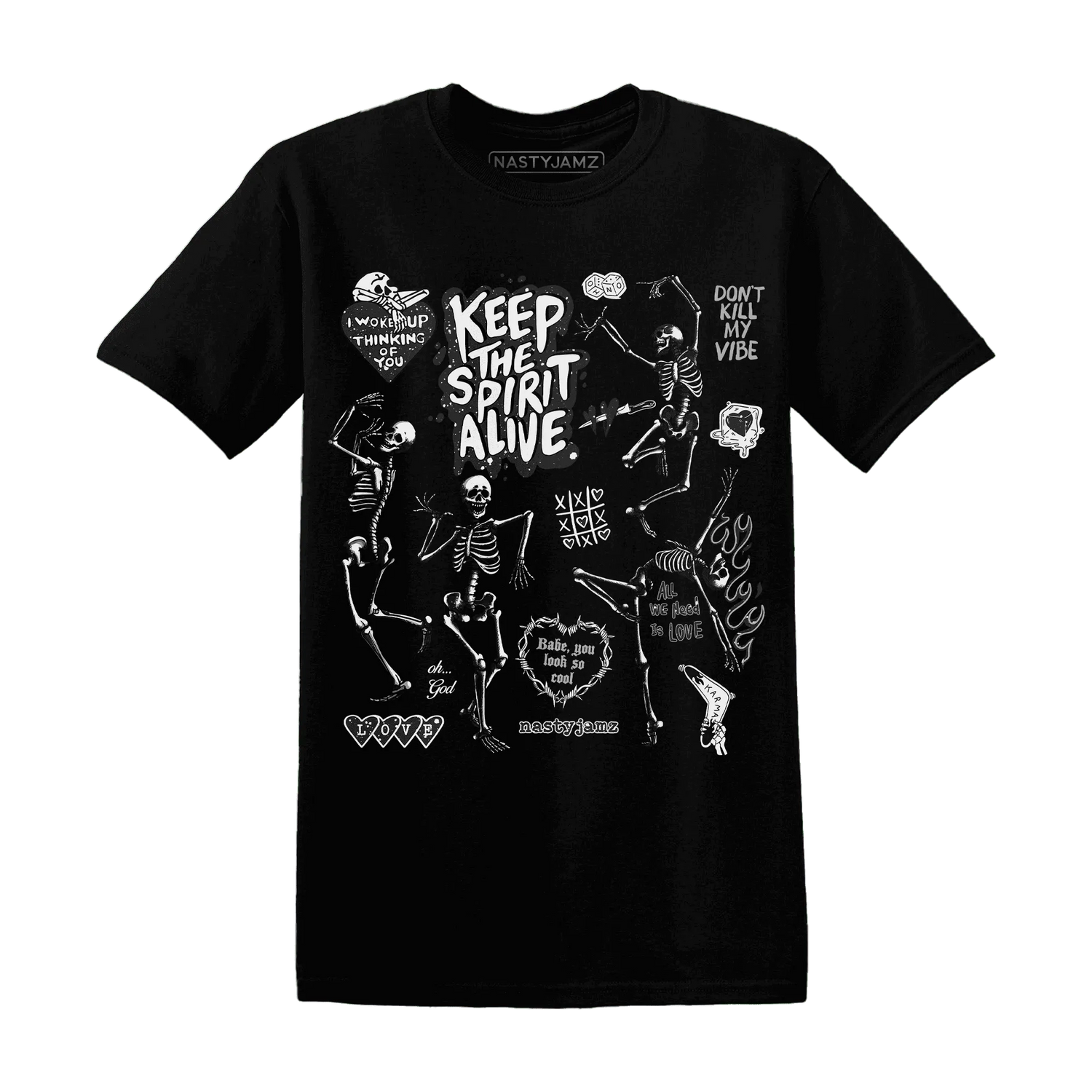 Reverse-Oreo-6s-NastyJamz-T-Shirt-Match-Keep-The-Spirit-Alive
