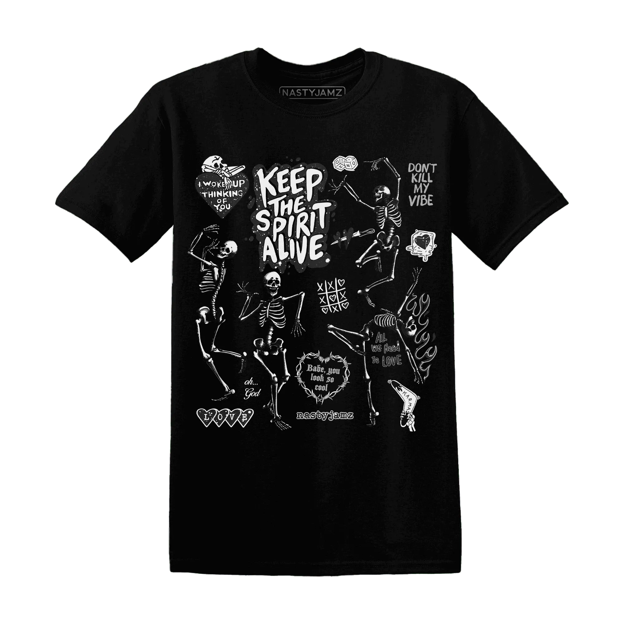 Reverse-Oreo-6s-NastyJamz-T-Shirt-Match-Keep-The-Spirit-Alive