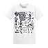 White-Navy-6s-NastyJamz-T-Shirt-Match-Keep-The-Spirit-Alive