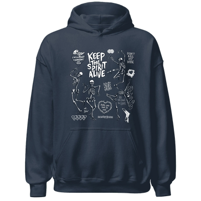 White-Navy-6s-NastyJamz-Hoodie-Match-Keep-The-Spirit-Alive