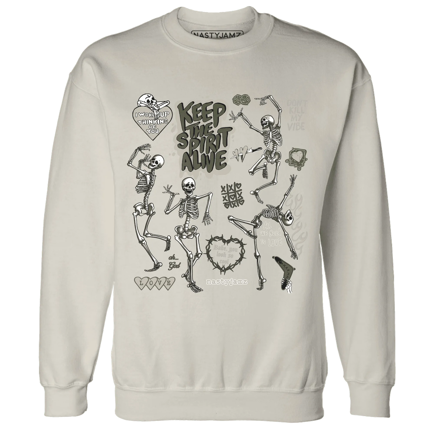 AM-1-Essential-Premium-Sweatshirt-Match-Keep-The-Spirit-Alive
