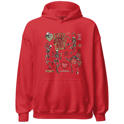 AM-90-Dark-Sage-Solar-Red-Hoodie-Match-Keep-The-Spirit-Alive