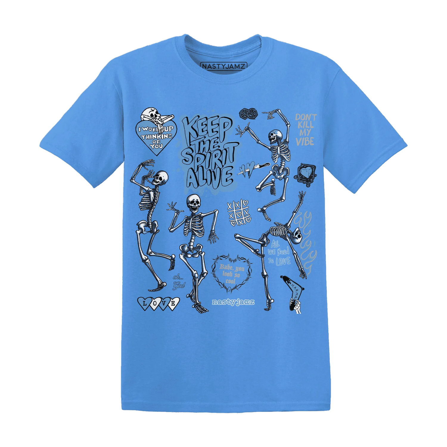 AM-Plus-Black-Univercitii-Blue-NastyJamz-T-Shirt-Match-Keep-The-Spirit-Alive