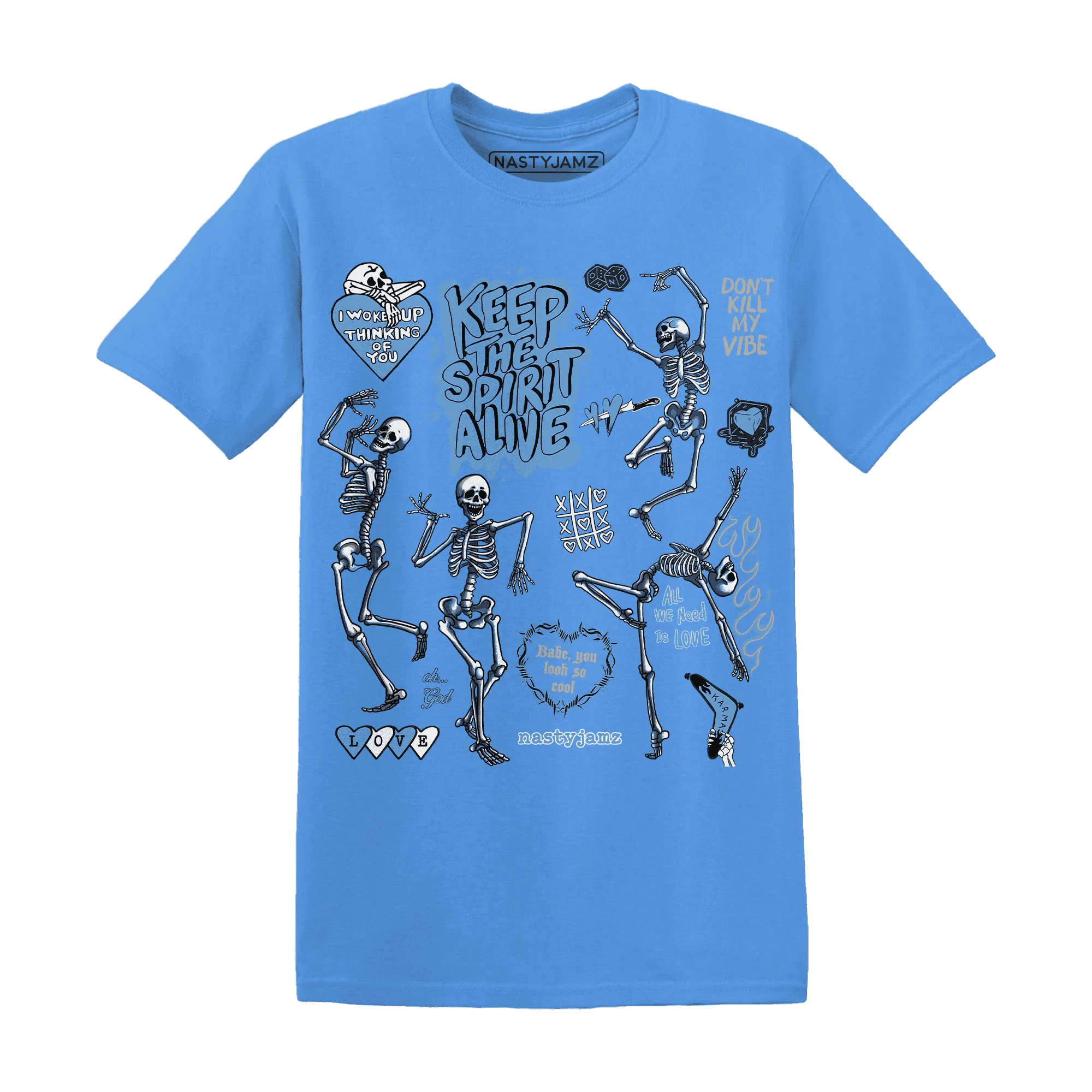 AM-Plus-Black-Univercitii-Blue-NastyJamz-T-Shirt-Match-Keep-The-Spirit-Alive