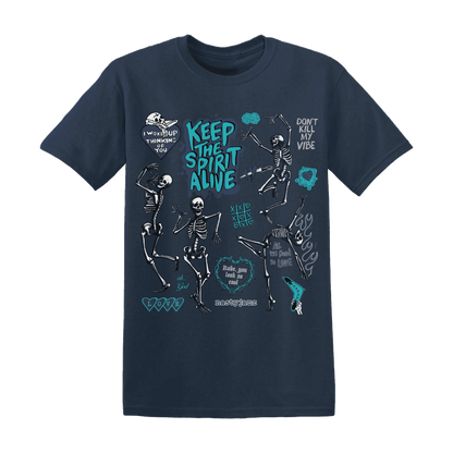 AM-Plus-Drift-Midnight-Navy-T-Shirt-Match-Keep-The-Spirit-Alive