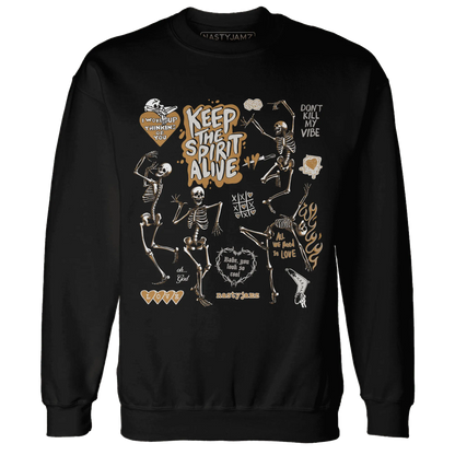 Dunk-Low-Retro-Wheat-Orange-Sweatshirt-Match-Keep-The-Spirit-Alive
