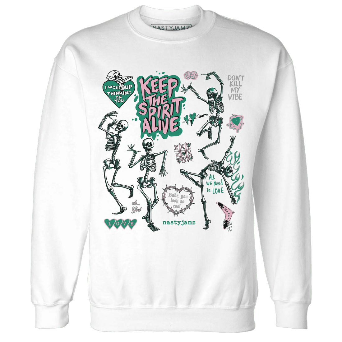 Dunk-Pink-Malachite-Medium-Soft-Low-Sail-NastyJamz-Sweatshirt-Match-Keep-The-Spirit-Alive