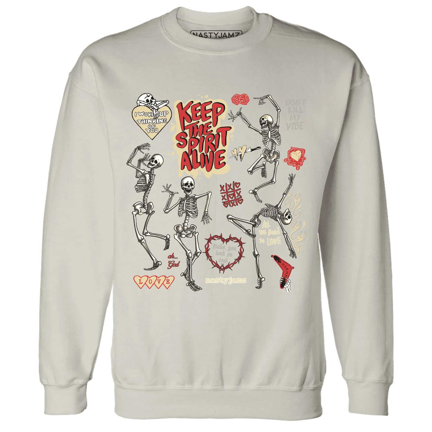 Dunk-Strawberry-Waffle-Sweatshirt-Match-Keep-The-Spirit-Alive