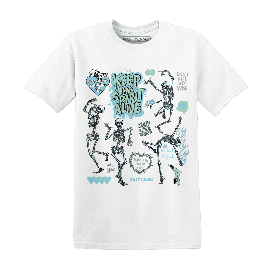 Dunk-Verdy-Visty-Blue-Gaze-Light-Arctic-T-Shirt-Match-Keep-The-Spirit-Alive