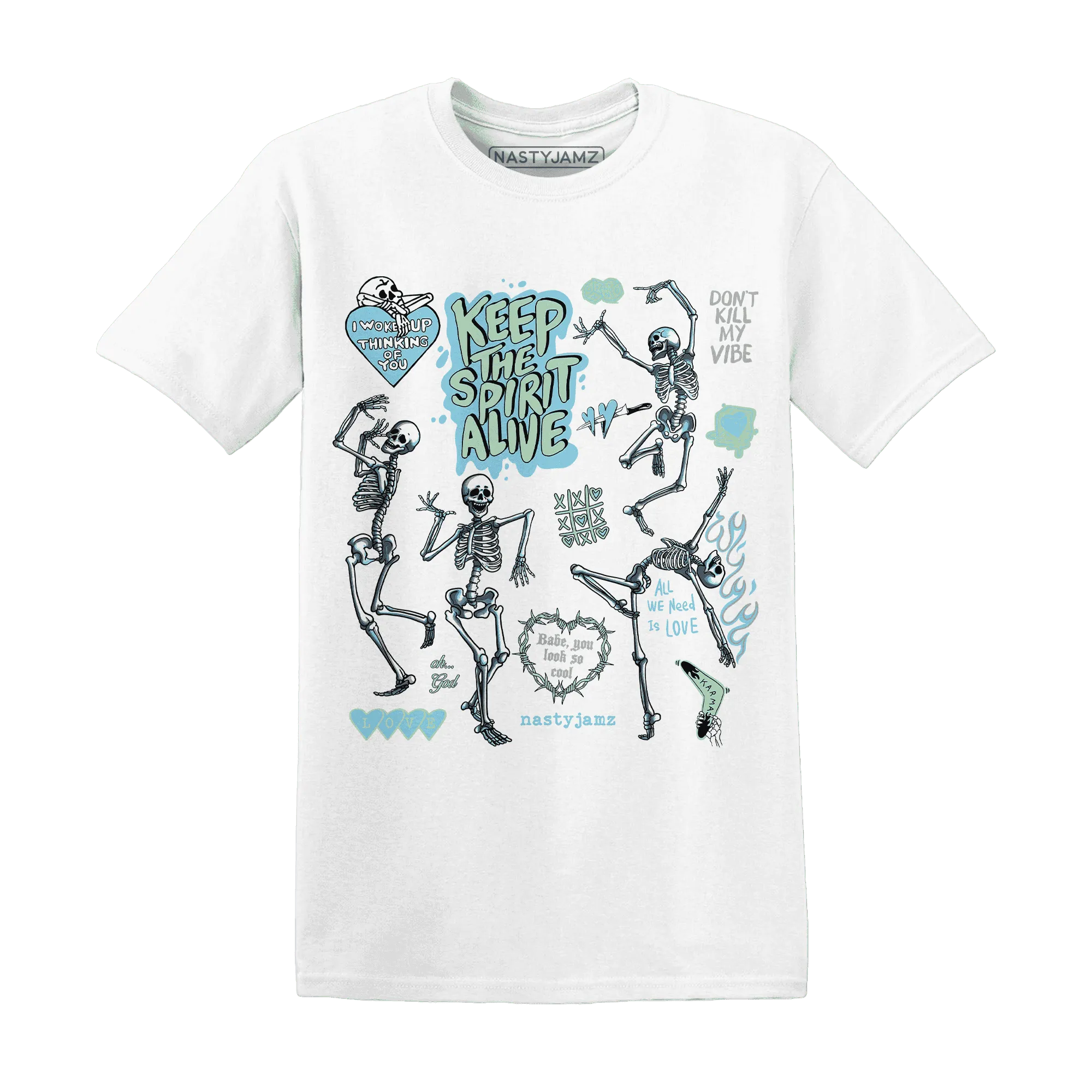Dunk-Verdy-Visty-Blue-Gaze-Light-Arctic-T-Shirt-Match-Keep-The-Spirit-Alive